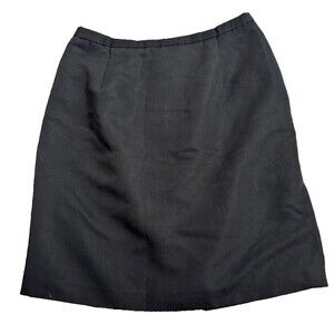 Women's Laura Scott Pencil Skirt Black Size 14 Dress Casual Career